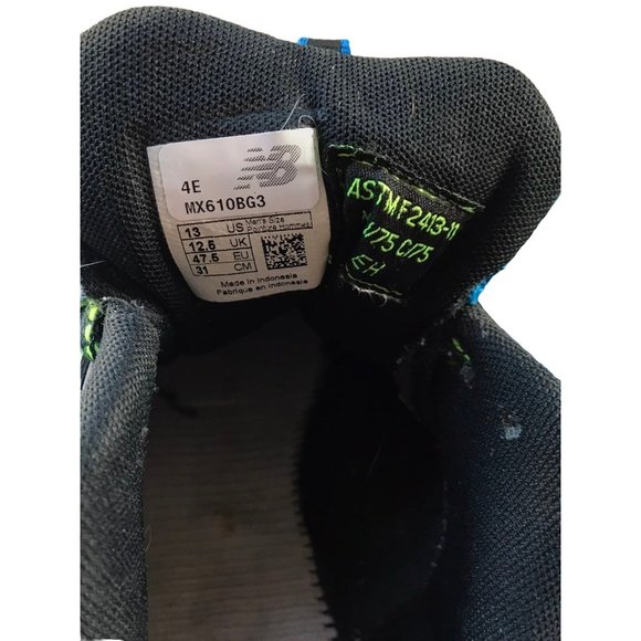 New Balance MX610BG3 4E Wide Men's Size 13 Trailrunner Blue - Picture 9 of 11